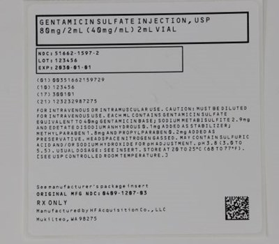 Pouch (51662 1597 2 Pouch Label)